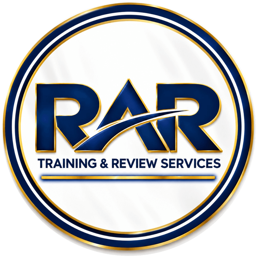 R.A.R. Training & Review Services logo